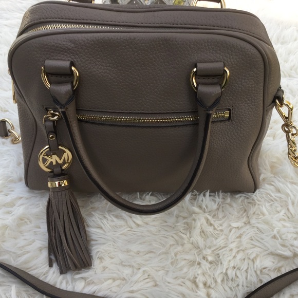 MICHAEL Michael Kors Handbags - Michael Michael Kors Knox Tassel Leather Satchel